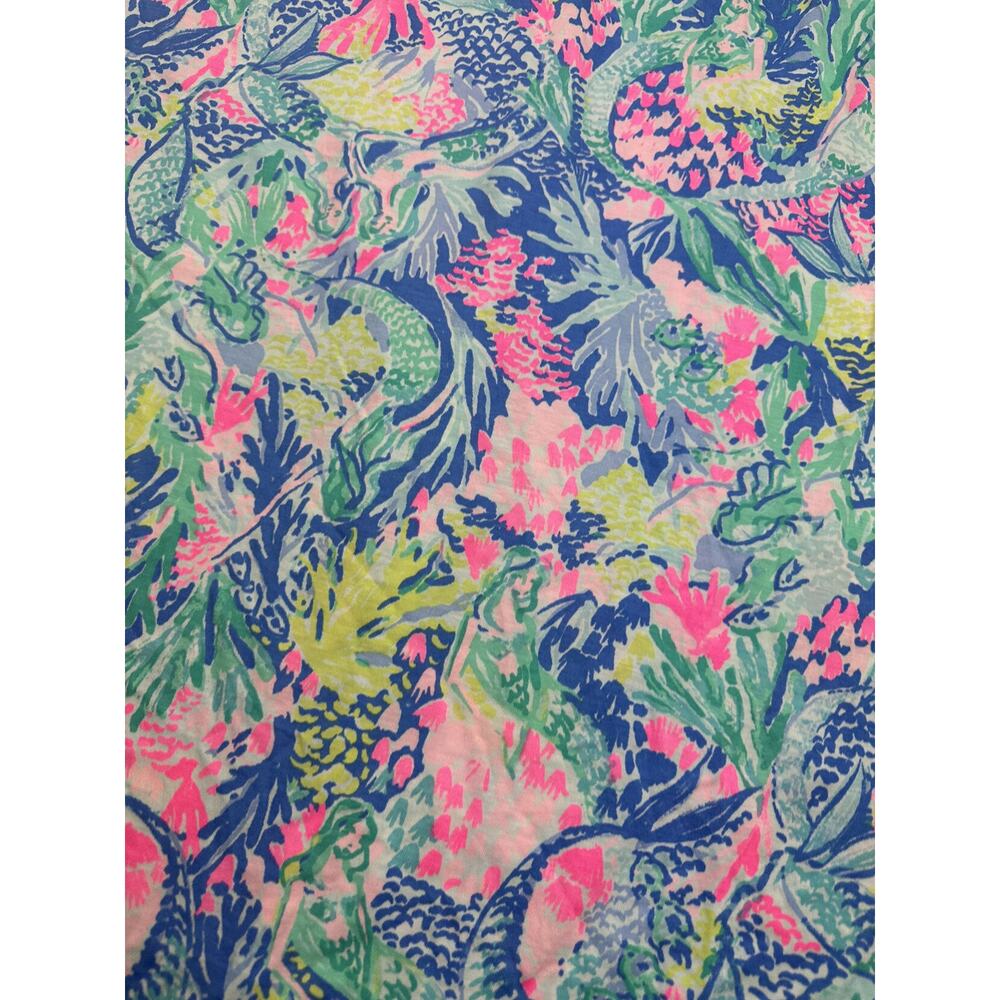 Women's Lilly Pulitzer Margot Dress In Mermaid Cove Dress Size XXS - Picture 3 of 6